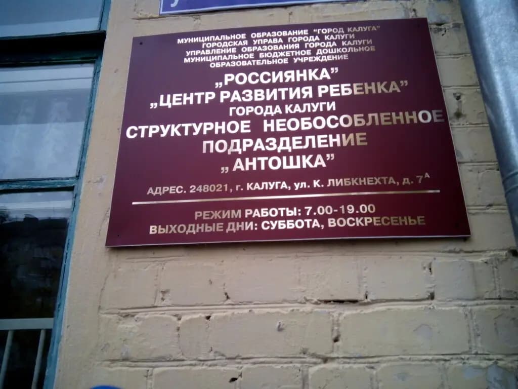 Детский сад Россиянка, структурное подразделение Антошка — фото 4