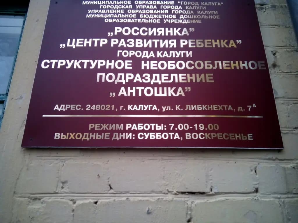 Детский сад Россиянка, структурное подразделение Антошка — фото 8