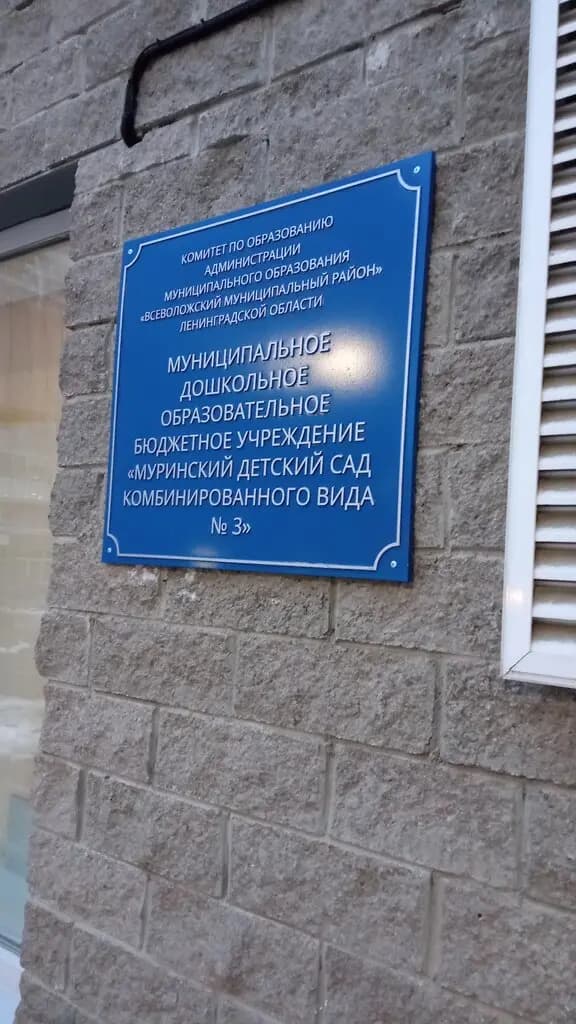 Муринский детский сад комбинированного вида № 3 — фото 3