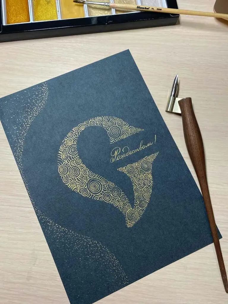 Студия каллиграфии Золотая литера — фото 2