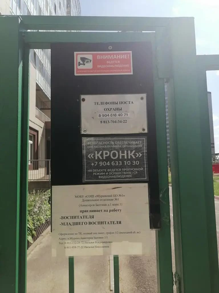 Муринский центр образования № 1, дошкольное отделение № 1 — фото 6